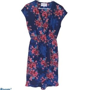 🎃2 for $15!🎃Charles Henry blue floral wrap dress